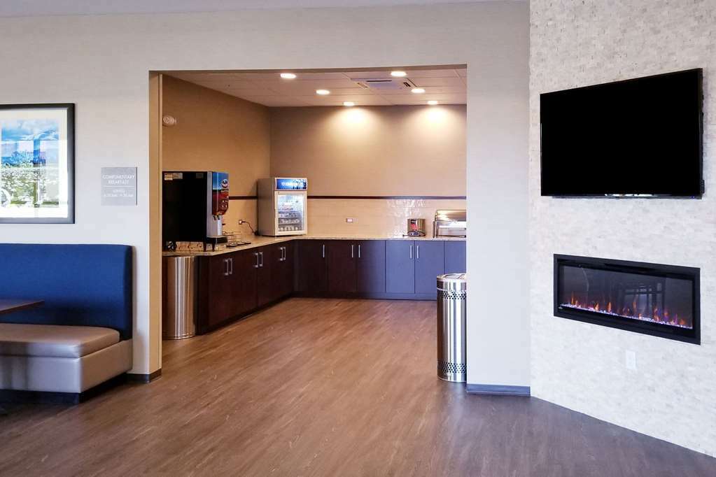 Comfort Suites Burlington Near I-5 Étterem fotó